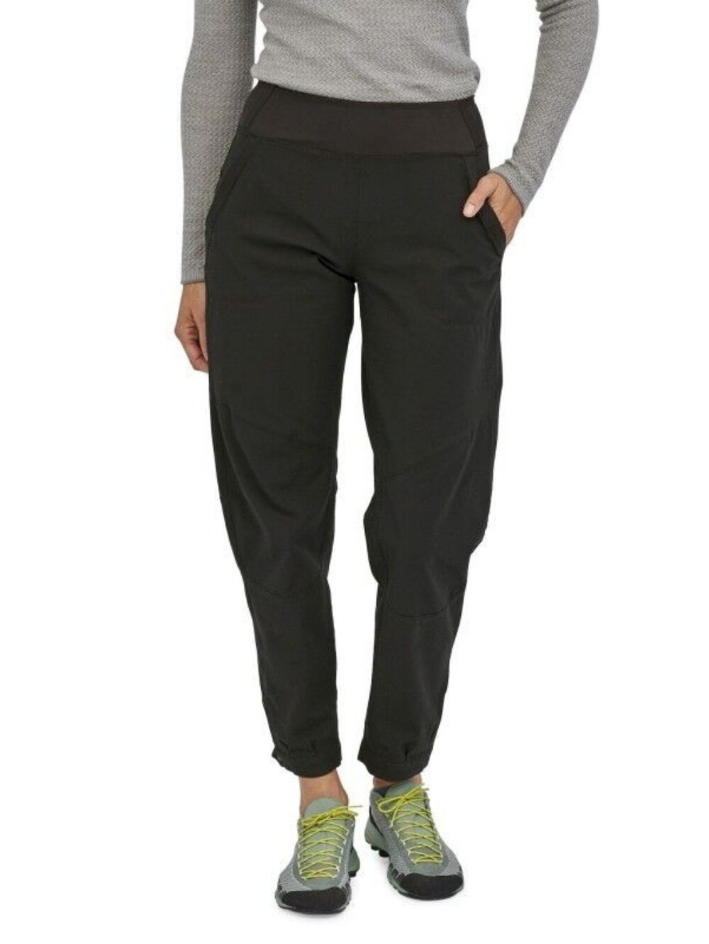 Patagonia Caliza Rock Pants - Women's Size 8 Red Color Climbing Pant Shortened